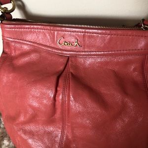 Coach Ashley Leather Hippie Bag